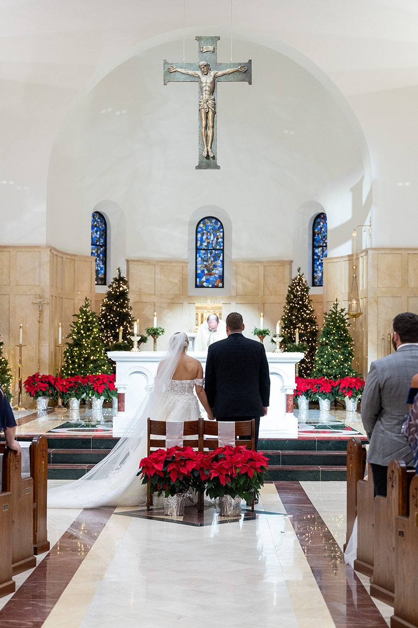 Wedding at St Thomas Aquinas